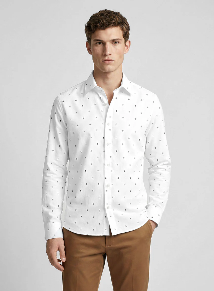 Anchorline Cotton Lycra Shirt