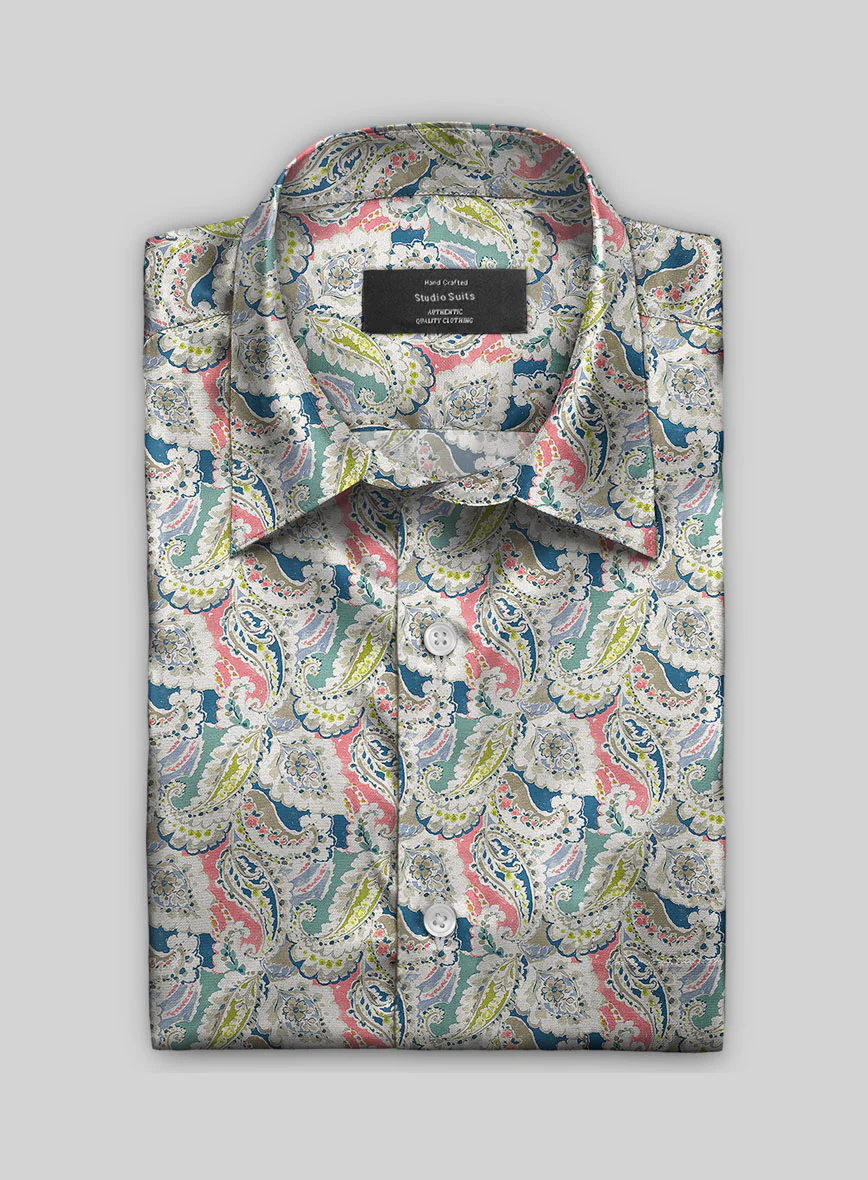 Araceli Silk Cotton Shirt - Image 3