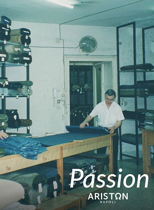 Ariston Tezoni Wool Cotton Silk Cool Pants - Image 4