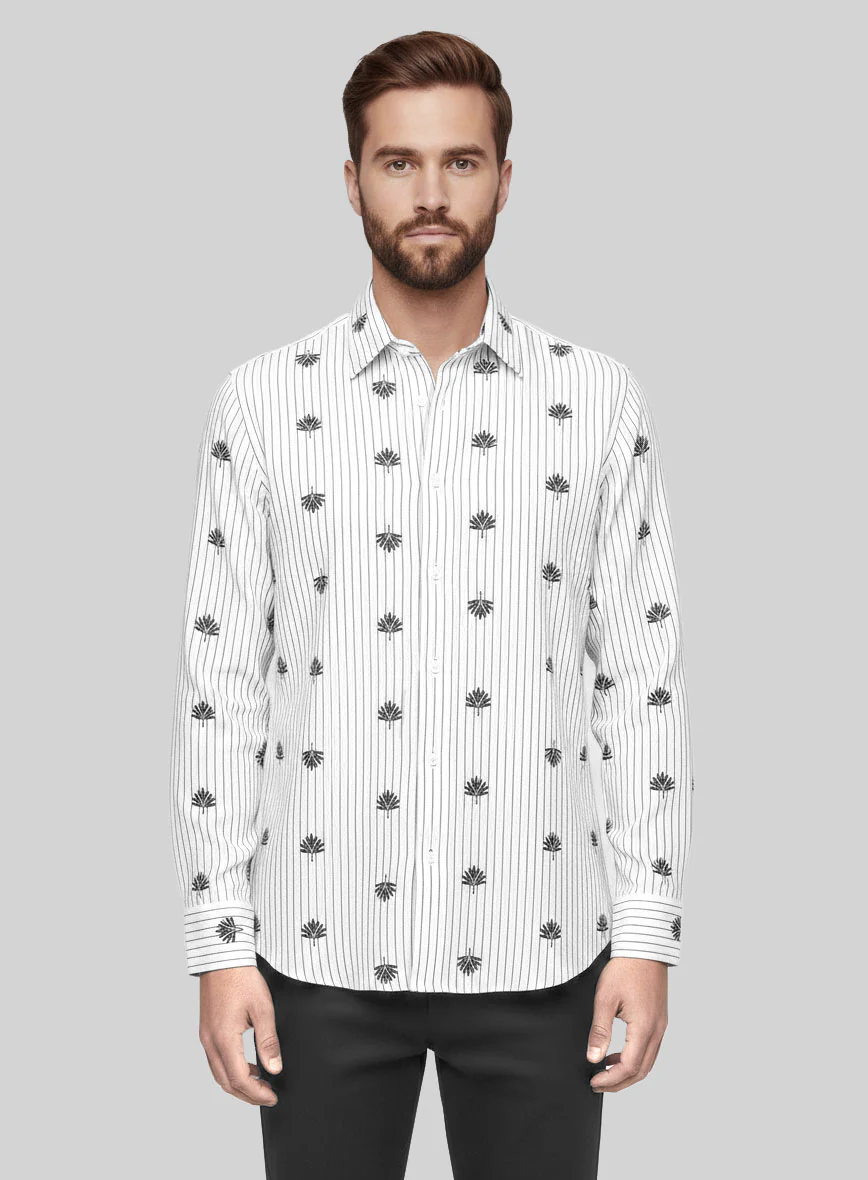 Axis Leaf Cotton Shirt