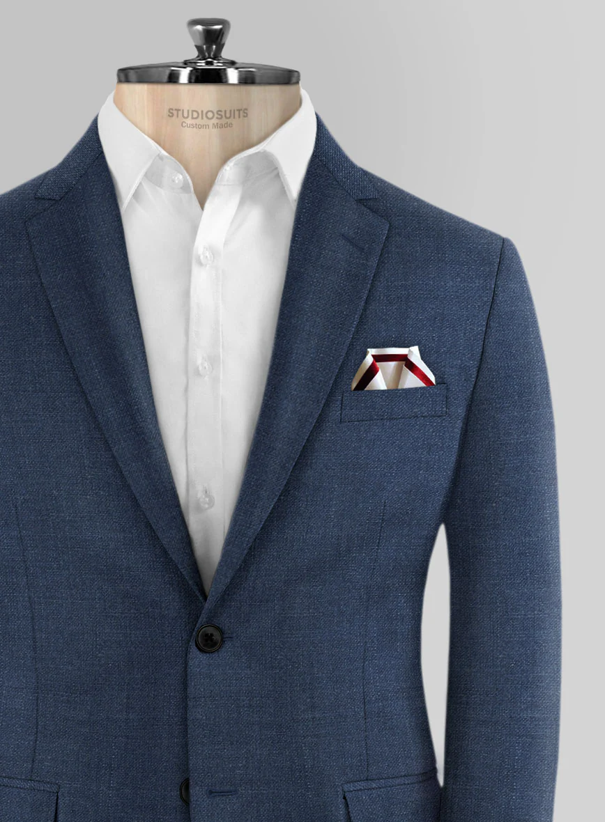 Bamboo Wool Blue Jacket - Image 3