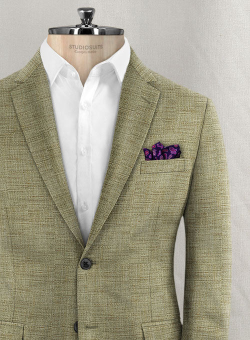 Bamboo Wool Canary Green Jacket - Image 3