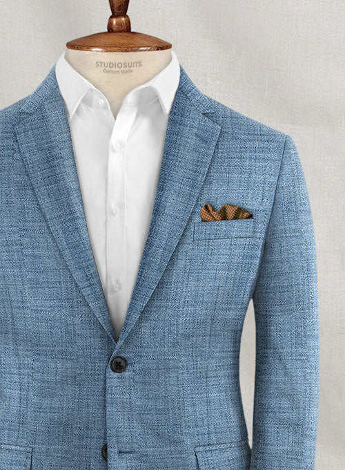 Bamboo Wool French Blue Jacket - Image 3