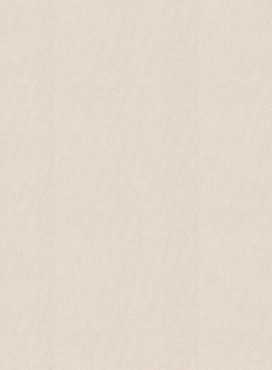 Beige Stretch Chino Shorts - Image 4