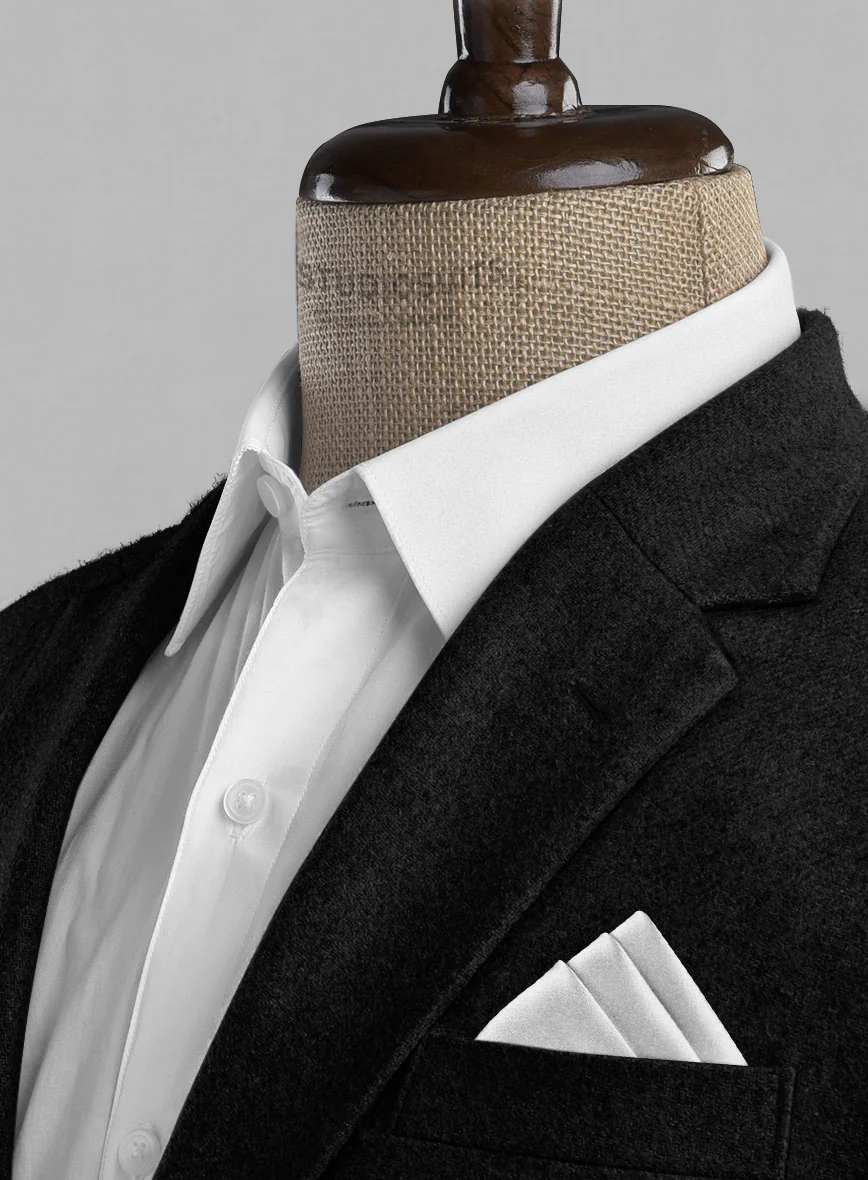 Black Heavy Tweed Suit - Image 5