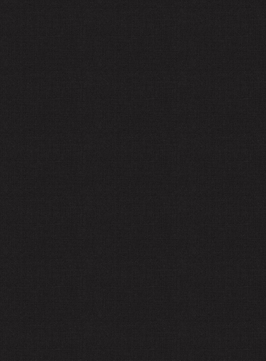 Black Merino Wool Double Breasted Suit - Image 4