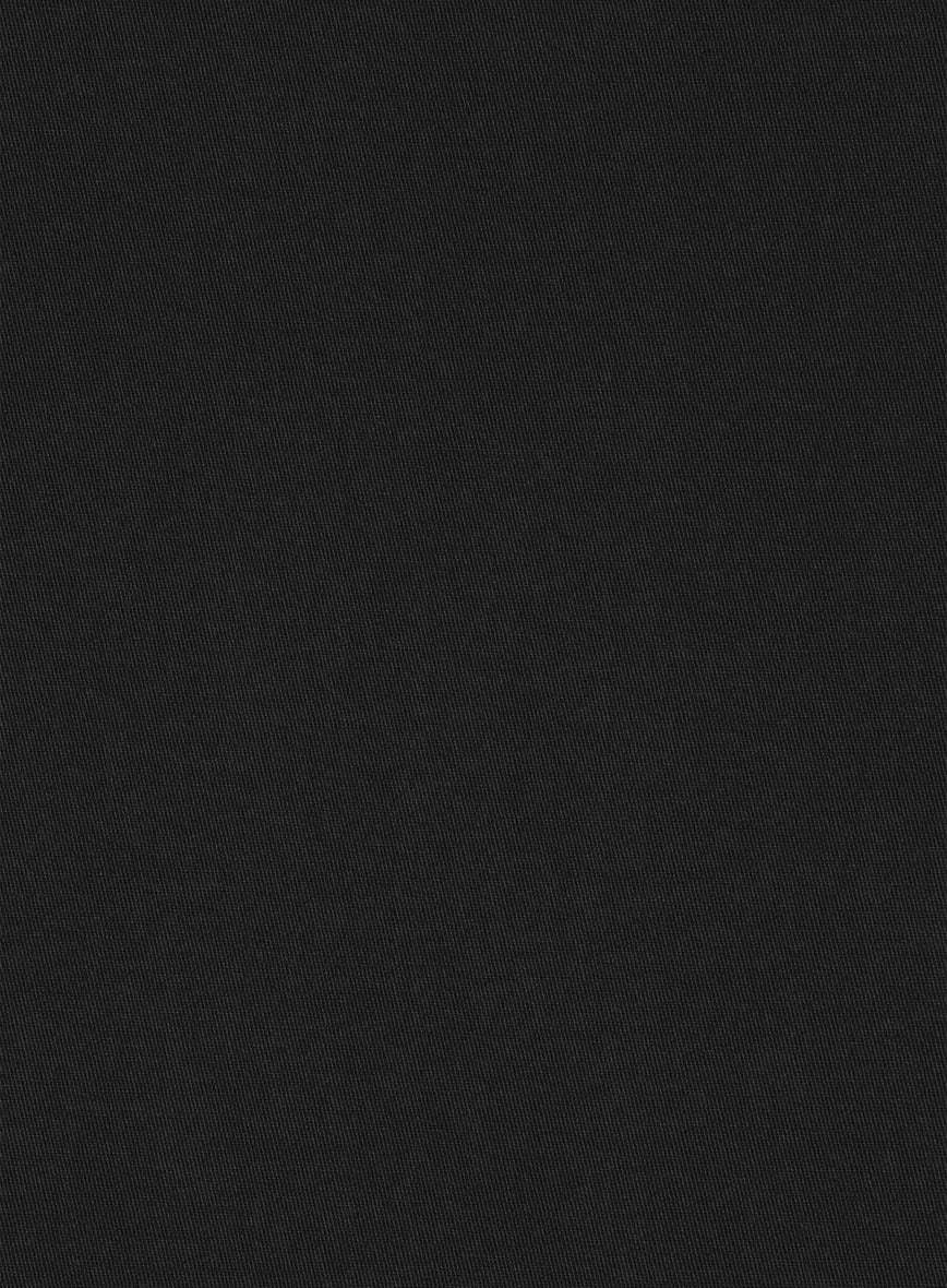 Black Stretch Chino Shorts - Image 4
