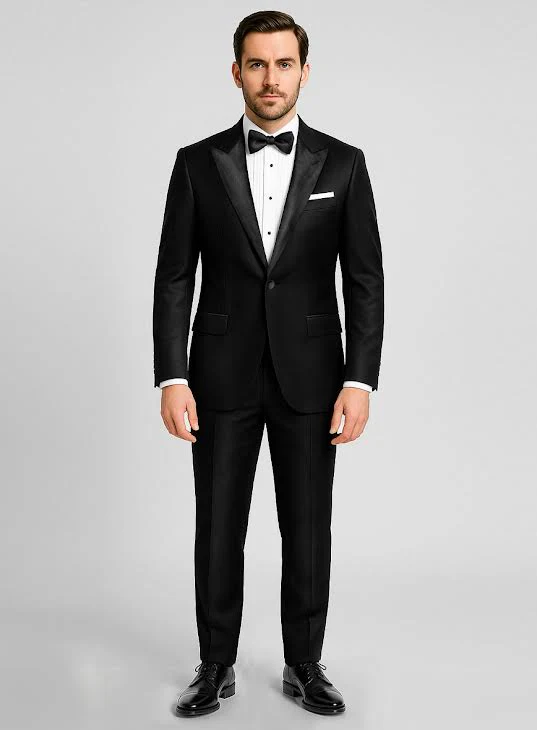 Black Rayon Tuxedo