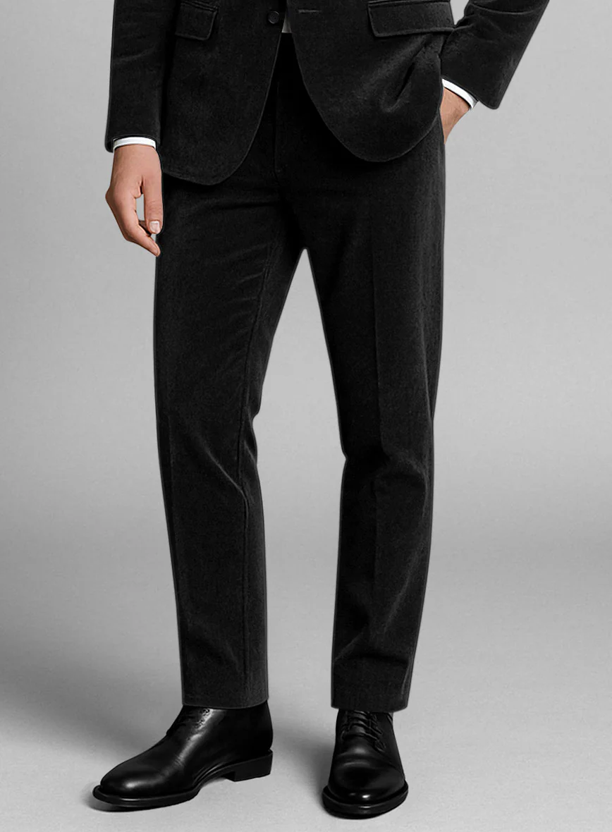Black Velvet Suit - Image 5