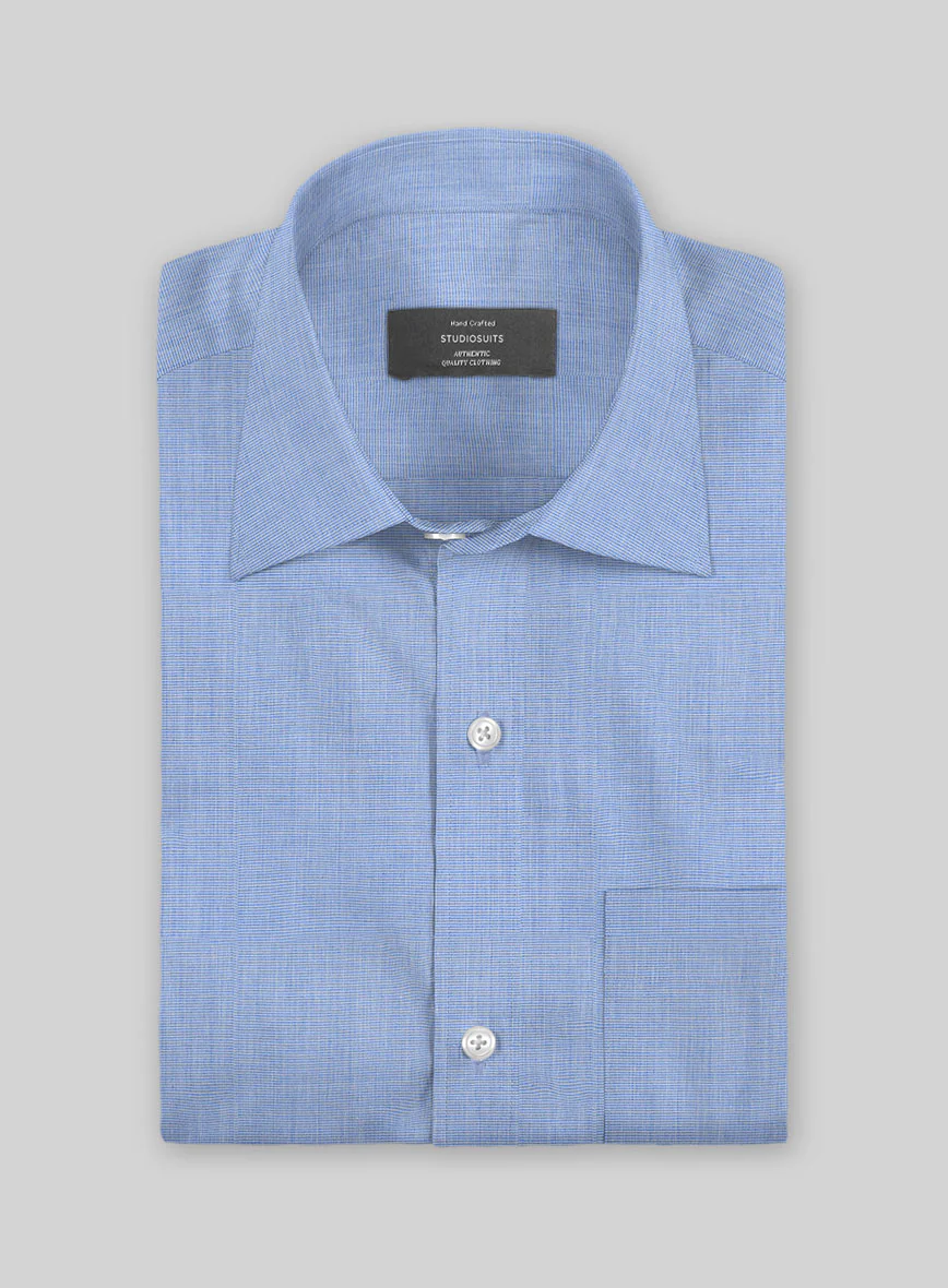Blue Mirage Cotton Shirt