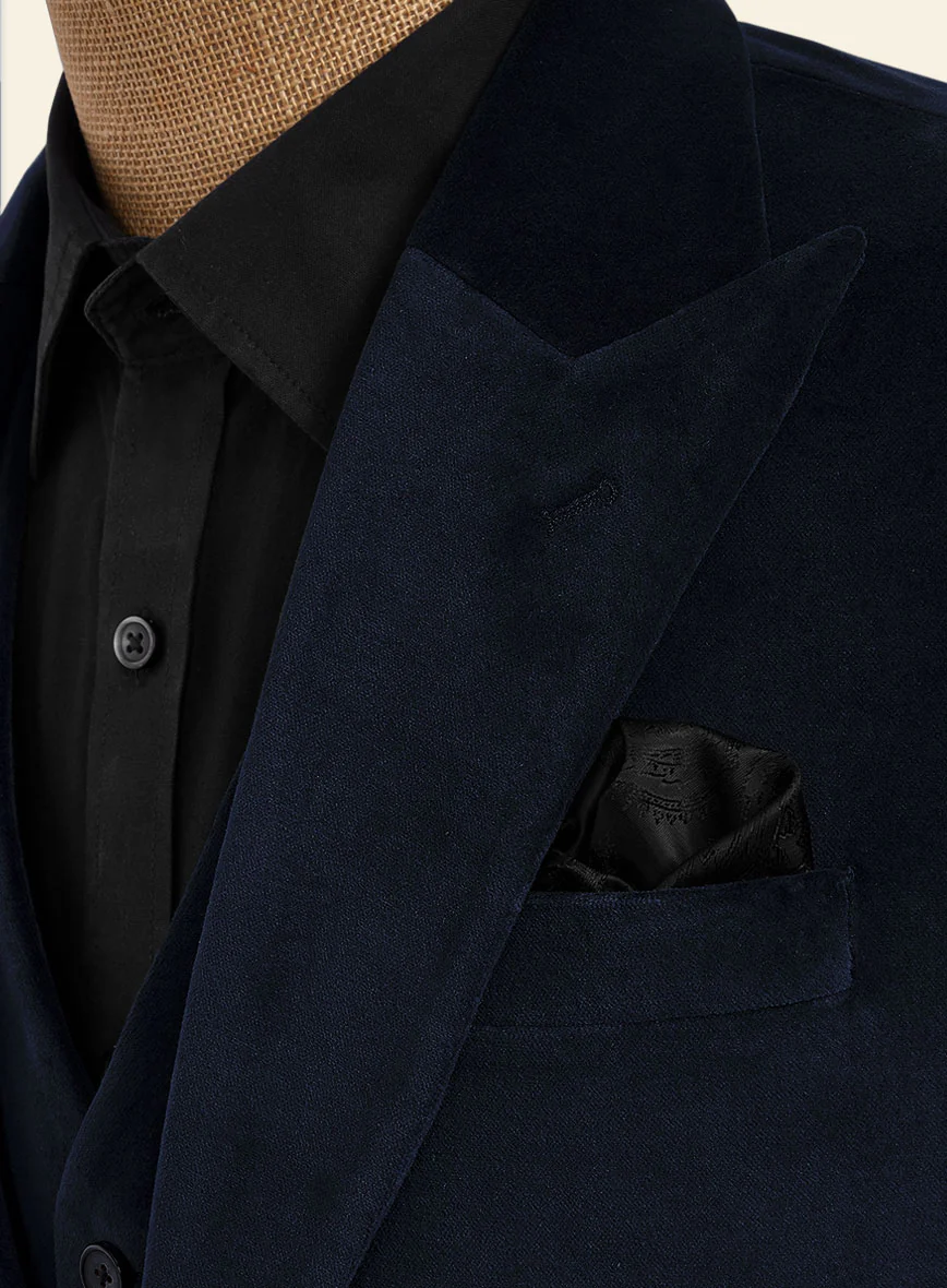 Blue Velvet 3 Piece Suit - Image 3