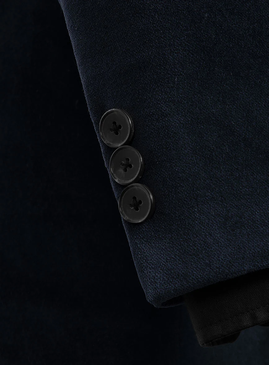 Blue Velvet 3 Piece Suit - Image 4