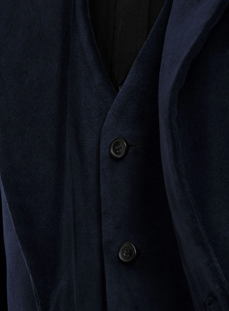 Blue Velvet 3 Piece Suit - Image 5