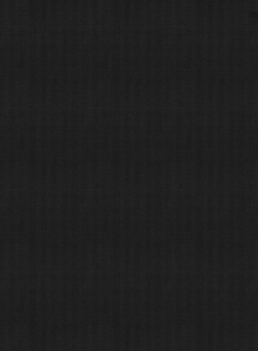 Bristol Black Herringbone Suit - Image 6