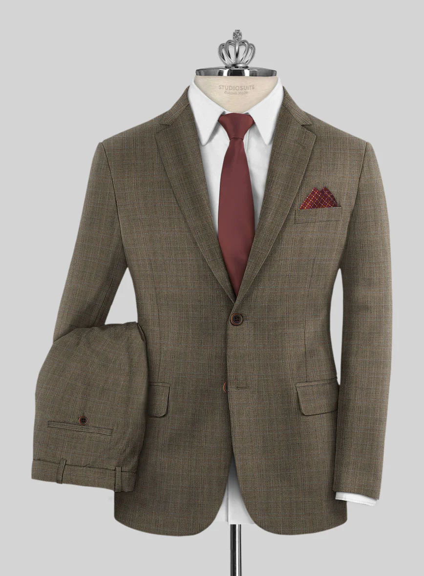 Bristol Brown Glen Suit