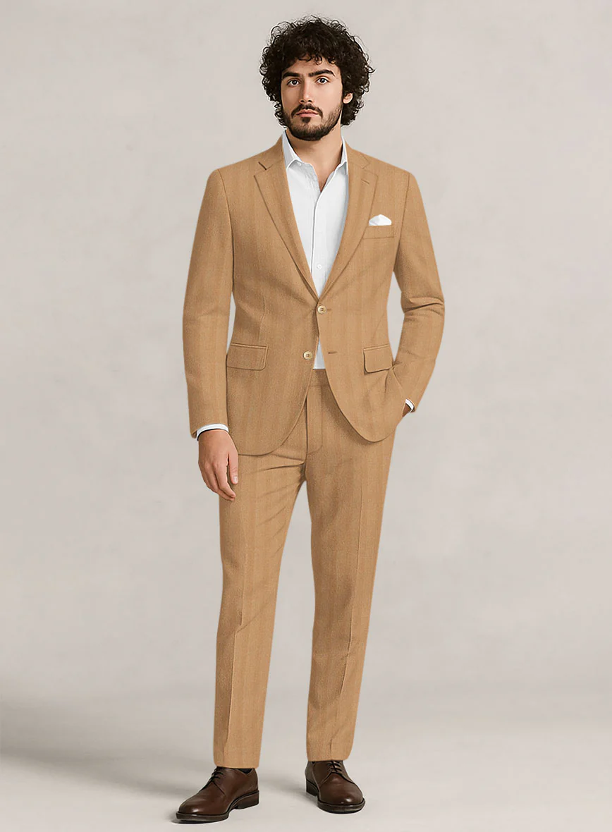 Bristol Camel Herringbone Suit