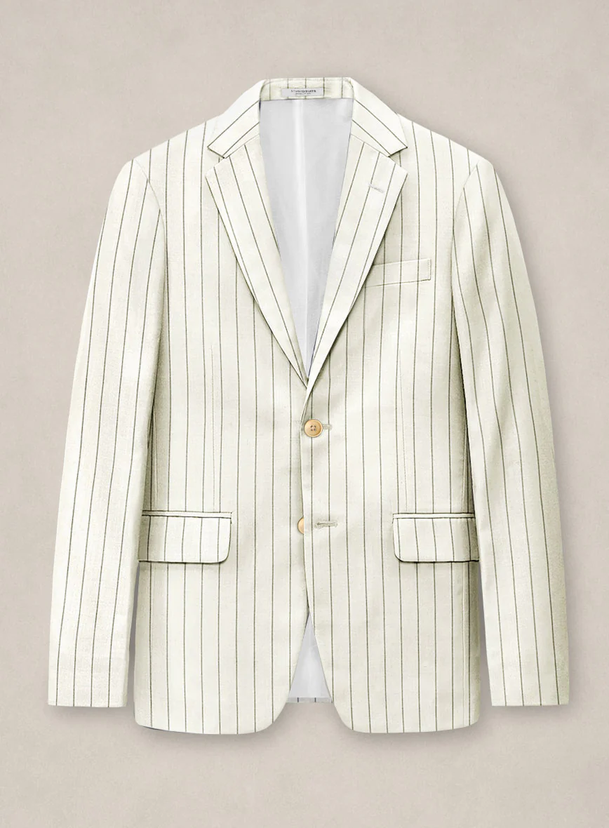 Bristol Cream Rope Stripe Jacket