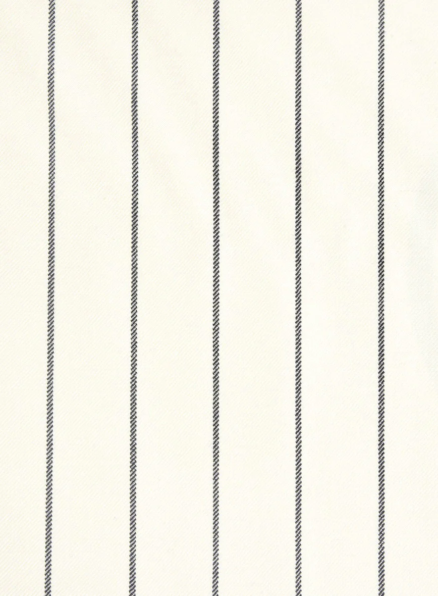 Bristol Cream Rope Stripe Suit - Image 5
