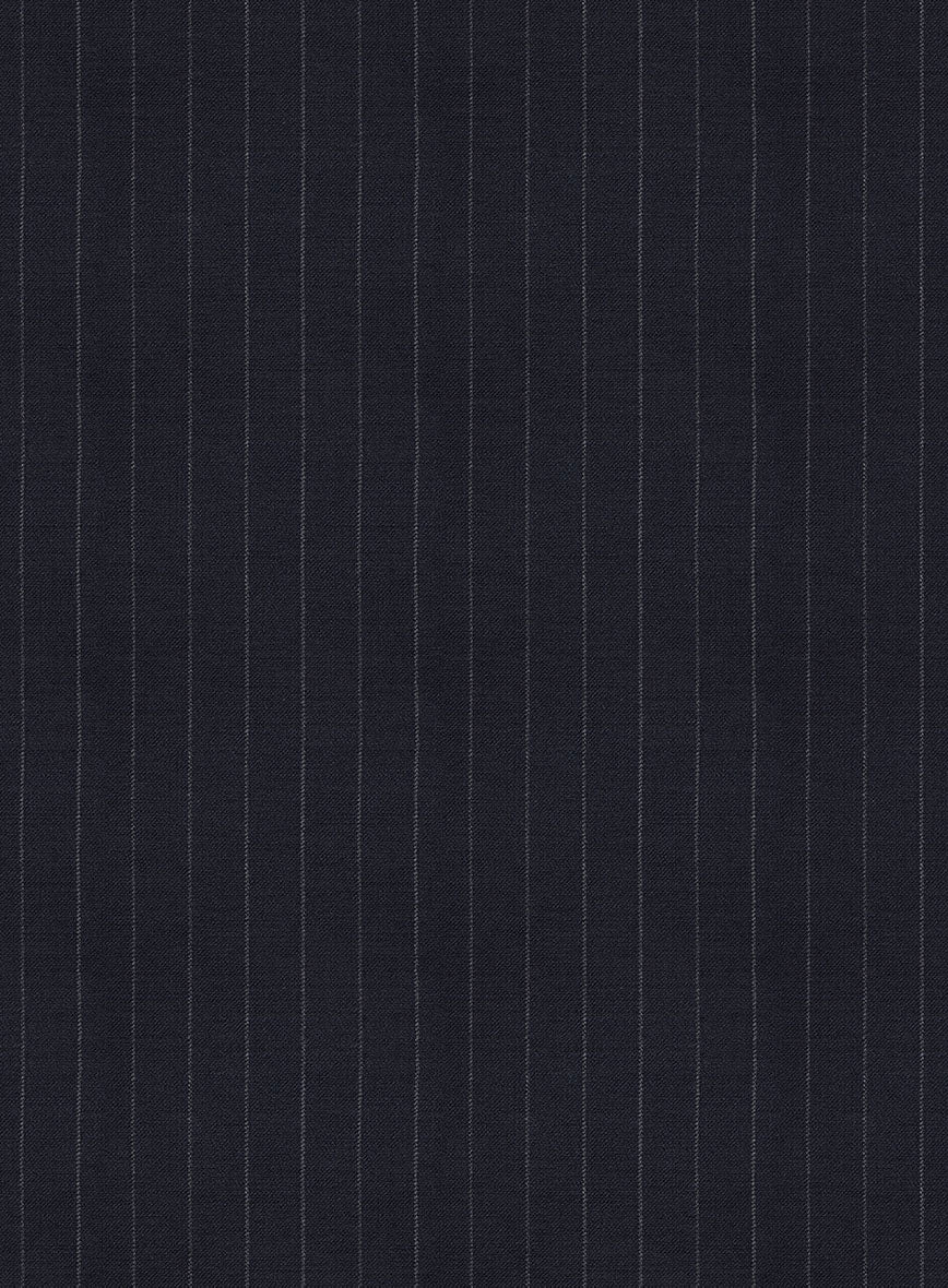 Bristol Dark Blue Regal Stripe Pants - Image 3