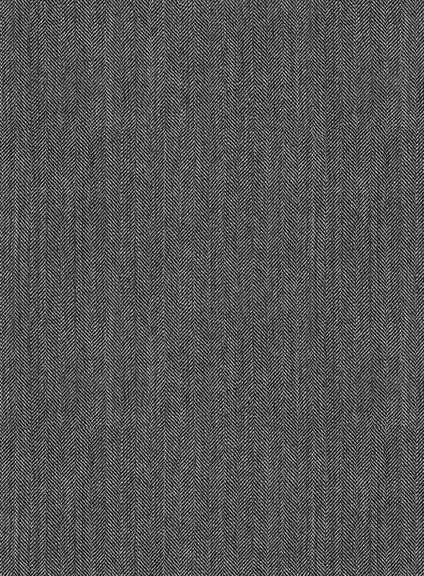 Bristol Gray Herringbone Jacket - Image 2