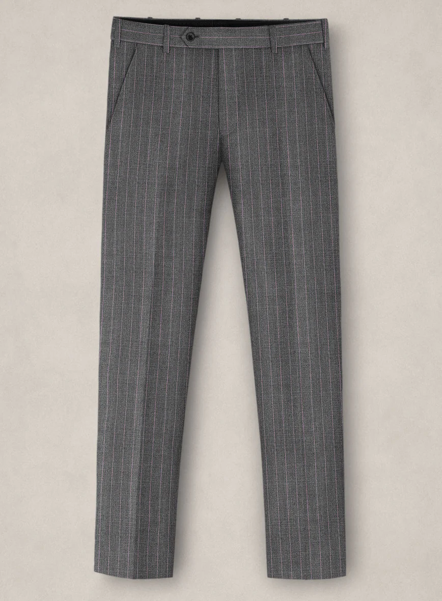 Bristol Gray Pinstripe Suit - Image 4