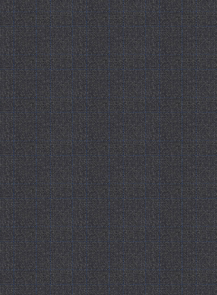 Bristol Liseo Charcoal Checks Suit - Image 6
