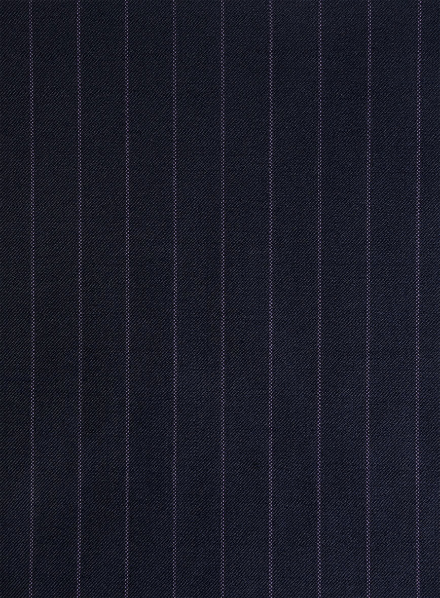 Bristol Navy Pinstripe Jacket - Image 3