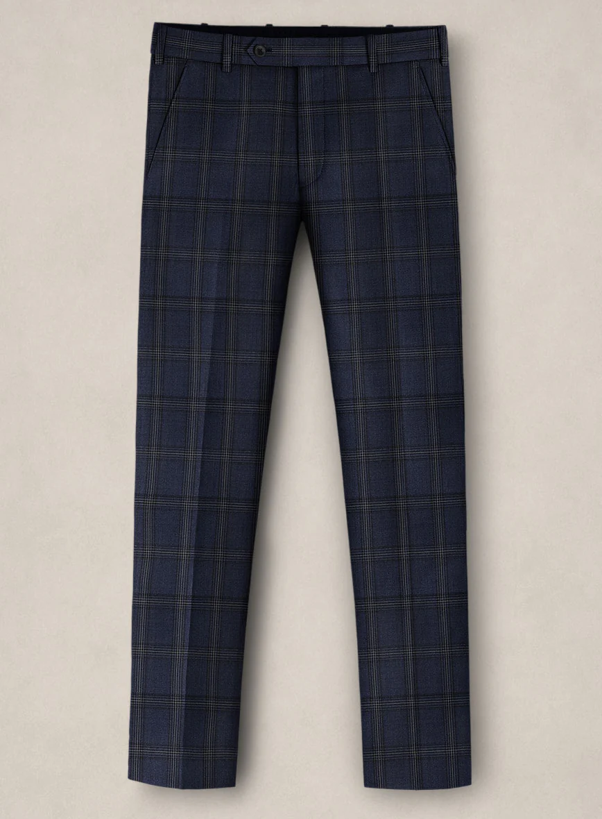 Bristol Navy Windowpane Suit - Image 3
