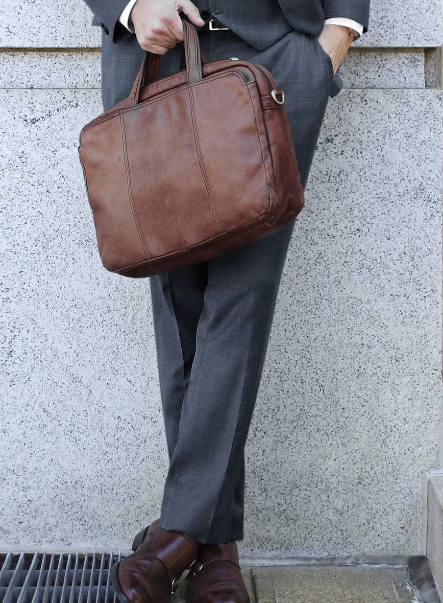 Bristol Rante Blue Checks Suit - Image 5