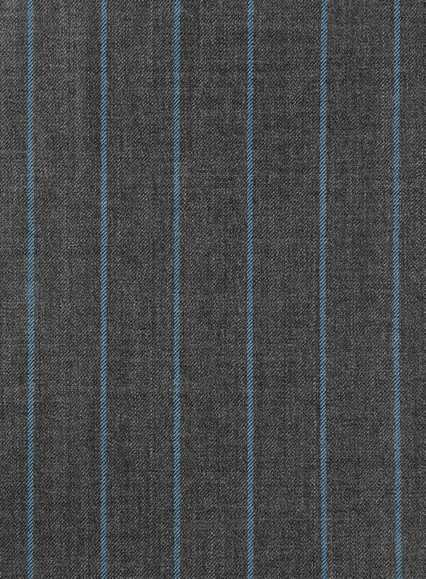 Bristol Slate Gray Rope Stripe Jacket - Image 3