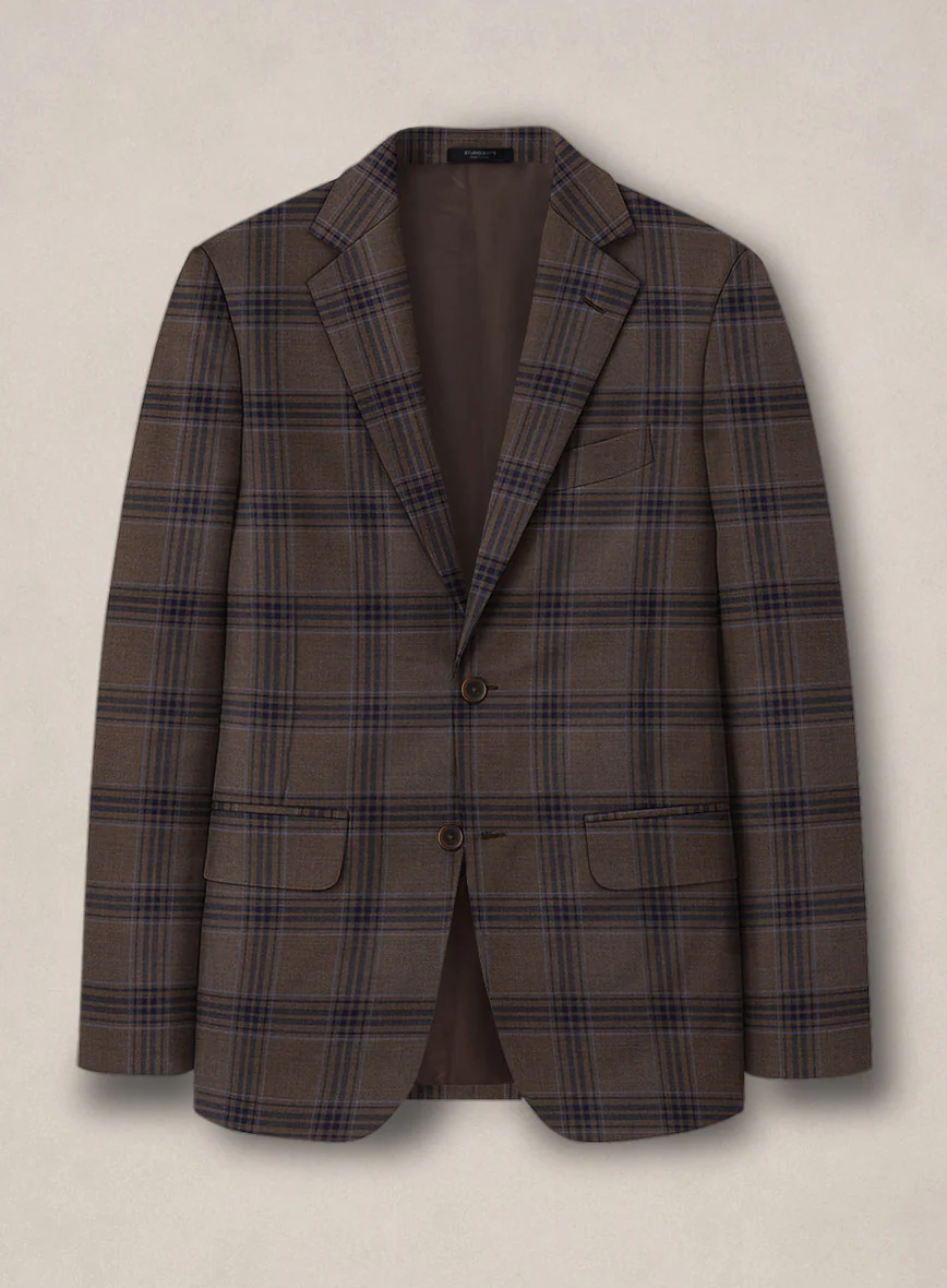 Bristol Trufa Brown Check Jacket