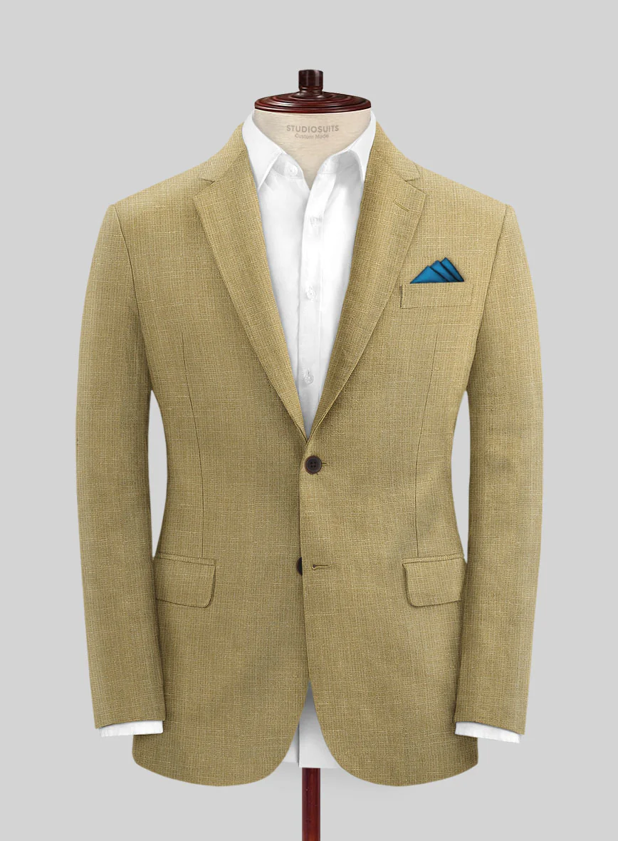 British Khaki Linen Jacket