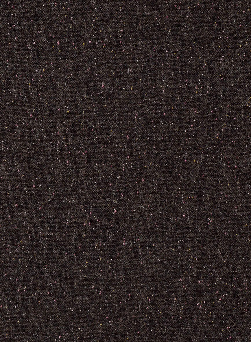 Brown Flecks Donegal Tweed Shirt - Image 4