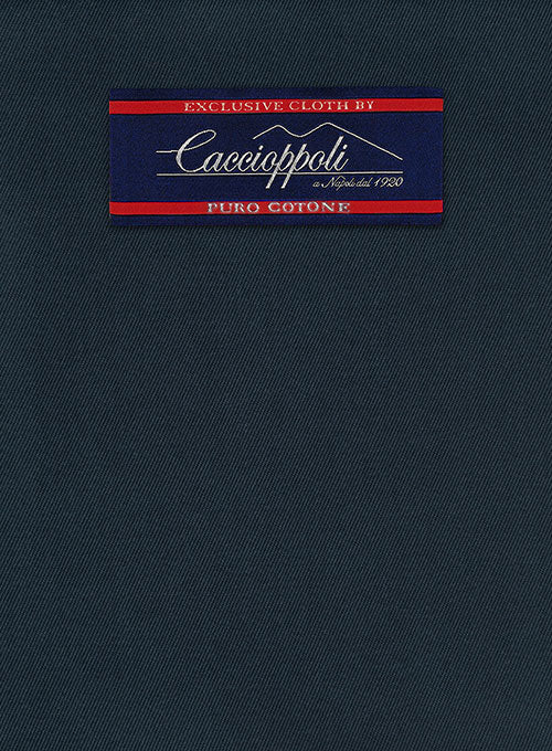 Caccioppoli Cotton Cashmere Astro Navy Pants - Image 2