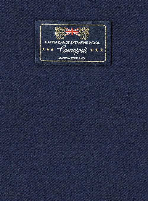 Caccioppoli Dapper Dandy Attoro Blue Wool Suit - Image 2