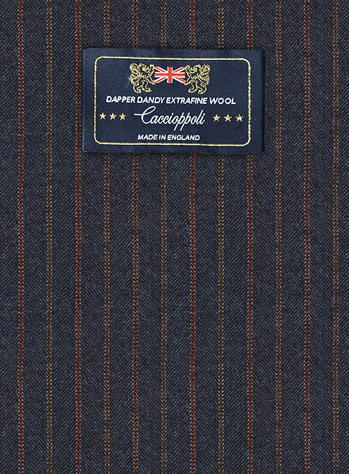 Caccioppoli Dapper Dandy Berno Regal Blue Wool Suit - Image 2