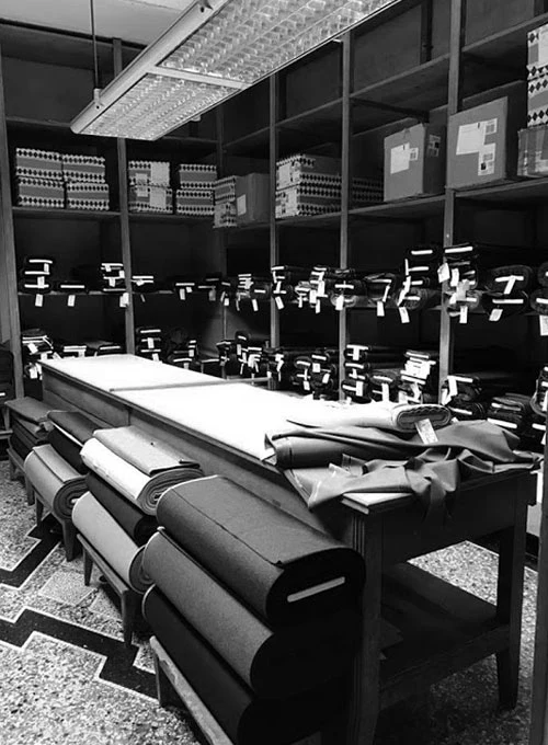 Caccioppoli Dapper Dandy Olierr Blue Wool Pants - Image 5