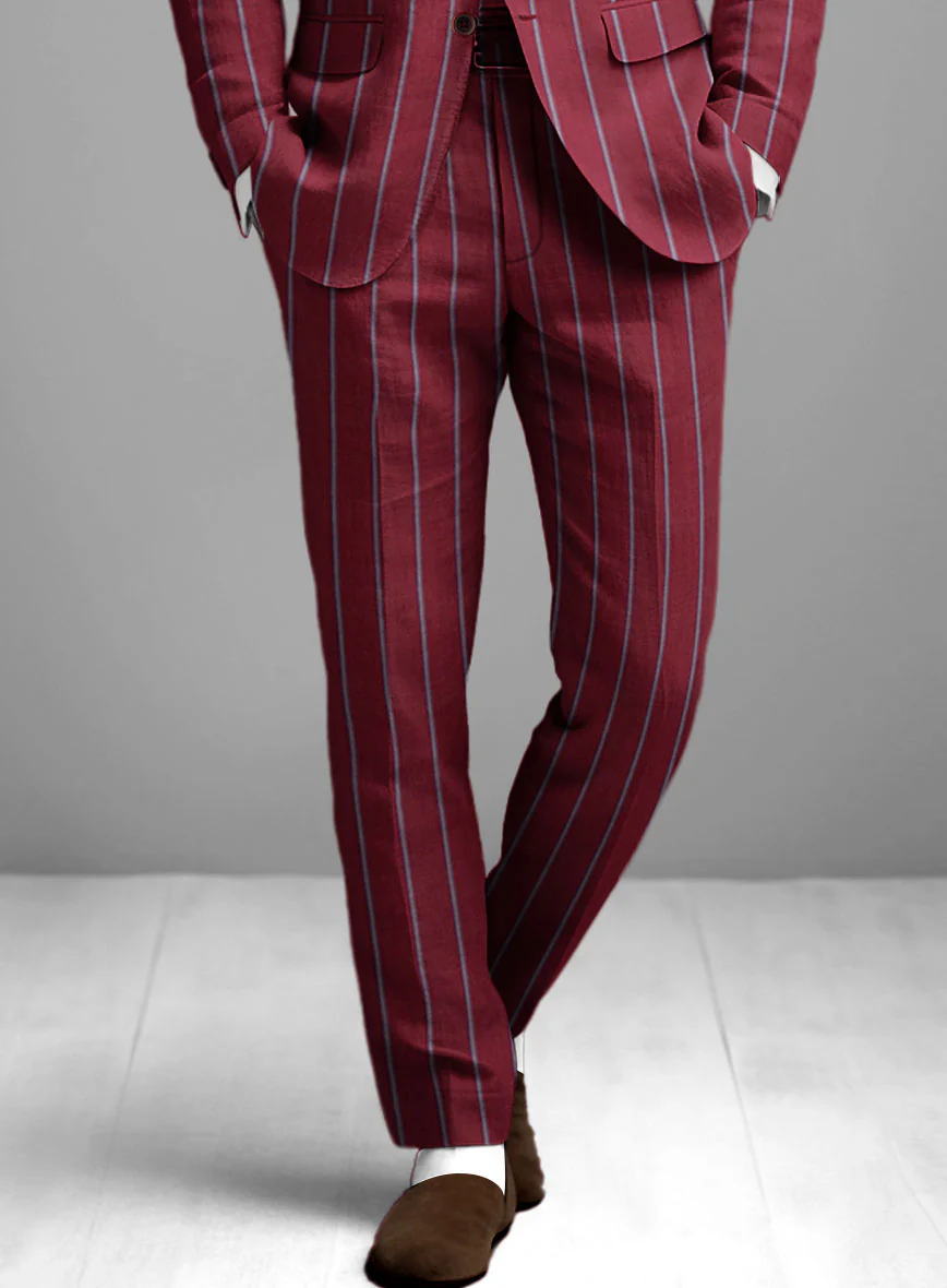 Caccioppoli Moncal Linen Pants - Image 3