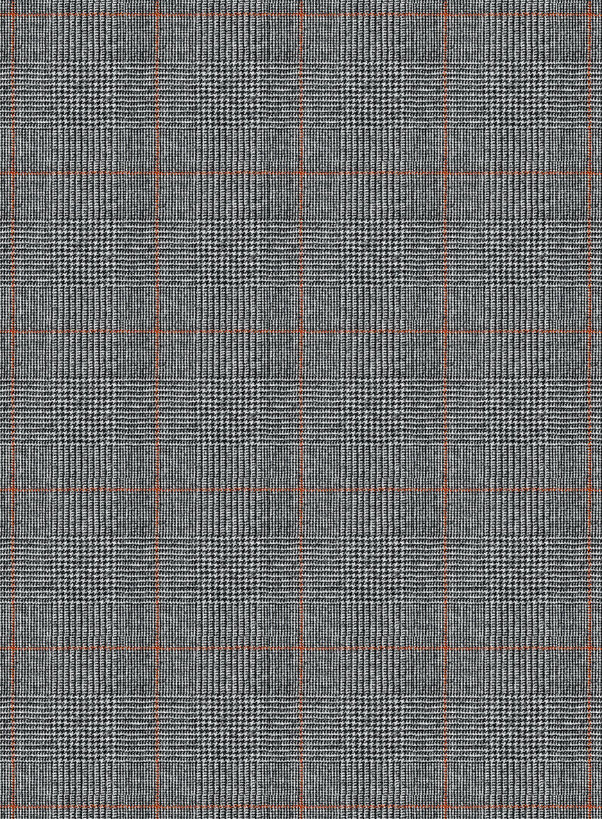 Caccioppoli Rarco Glen Gray Wool Suit - Image 6