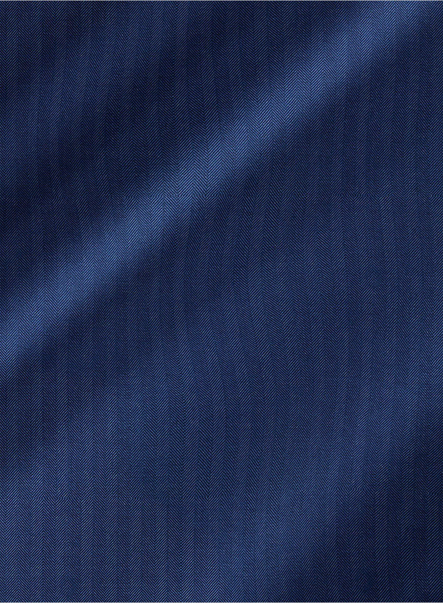 Caccioppoli Sun Dream Amicci Royal Blue Wool Silk Jacket - Image 4