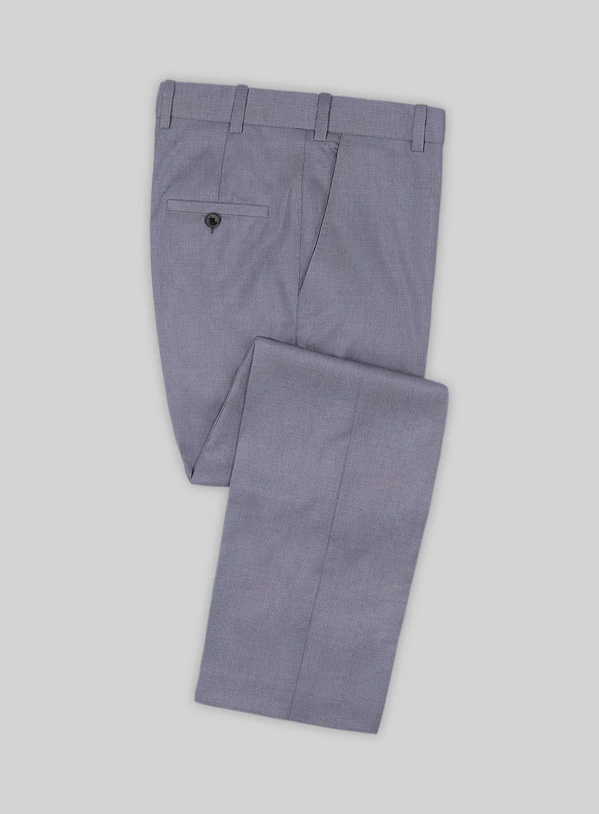 Caccioppoli Sun Dream Light Pastel Purple Wool Silk Suit - Image 5