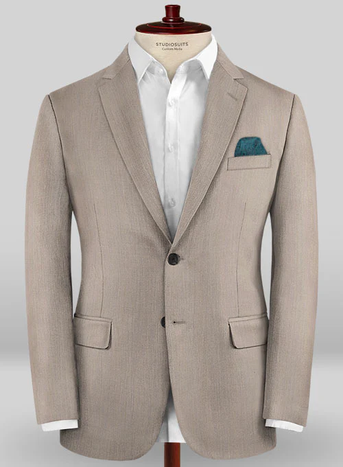 Caccioppoli Sun Dream Sinipo Brown Wool Silk Jacket