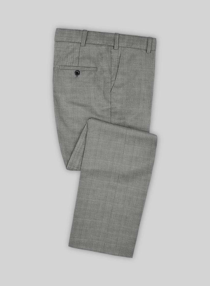 Caccioppoli Sun Dream Spiro Black Wool Silk Suit - Image 5