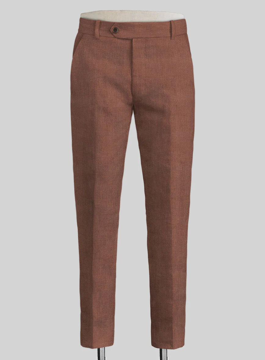 Campari Copper Linen Suit - Image 5