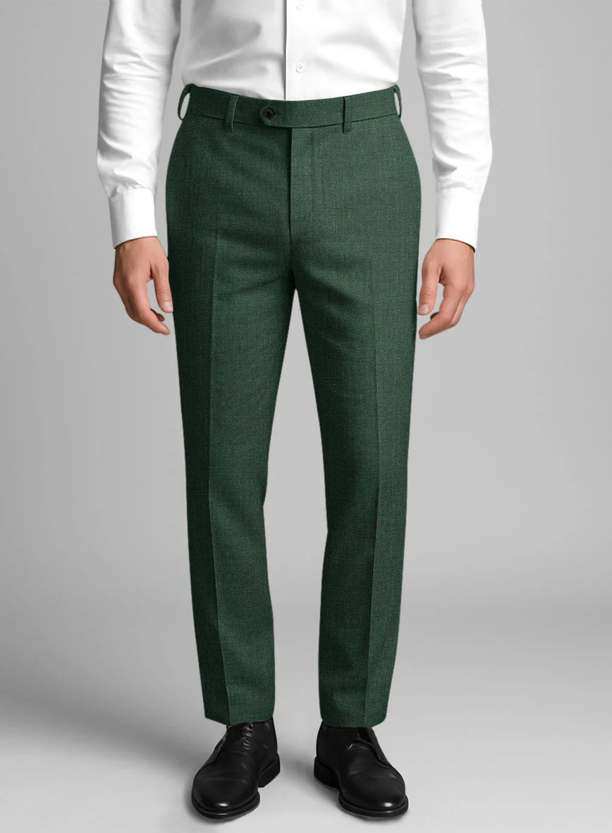 Campari Green Mile Linen Pants
