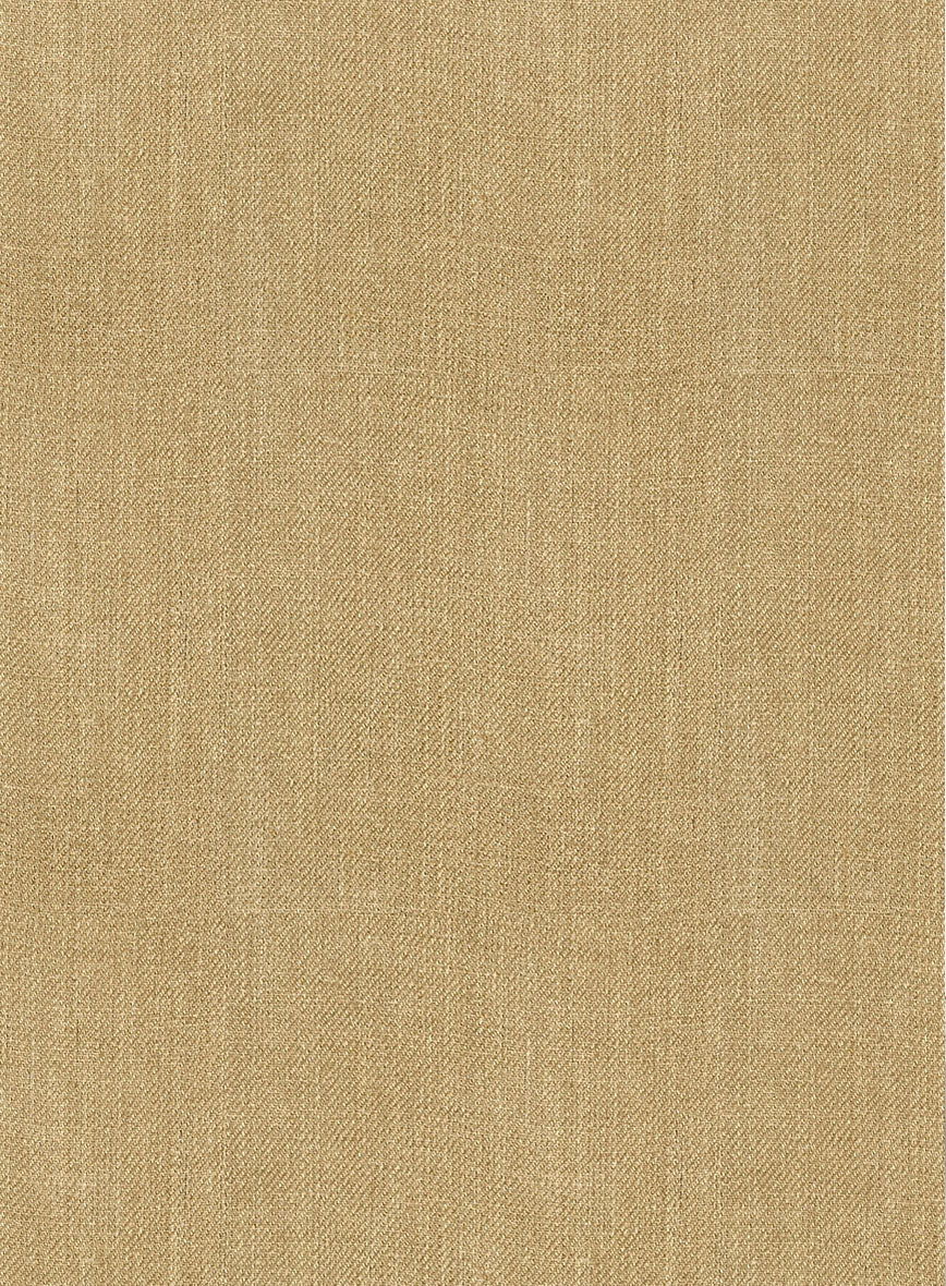 Campari Khaki Linen Pants - Image 3