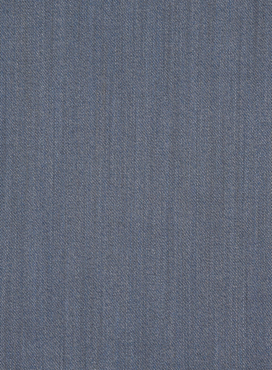 Cavalry Twill Blue Wool Suit - Image 7