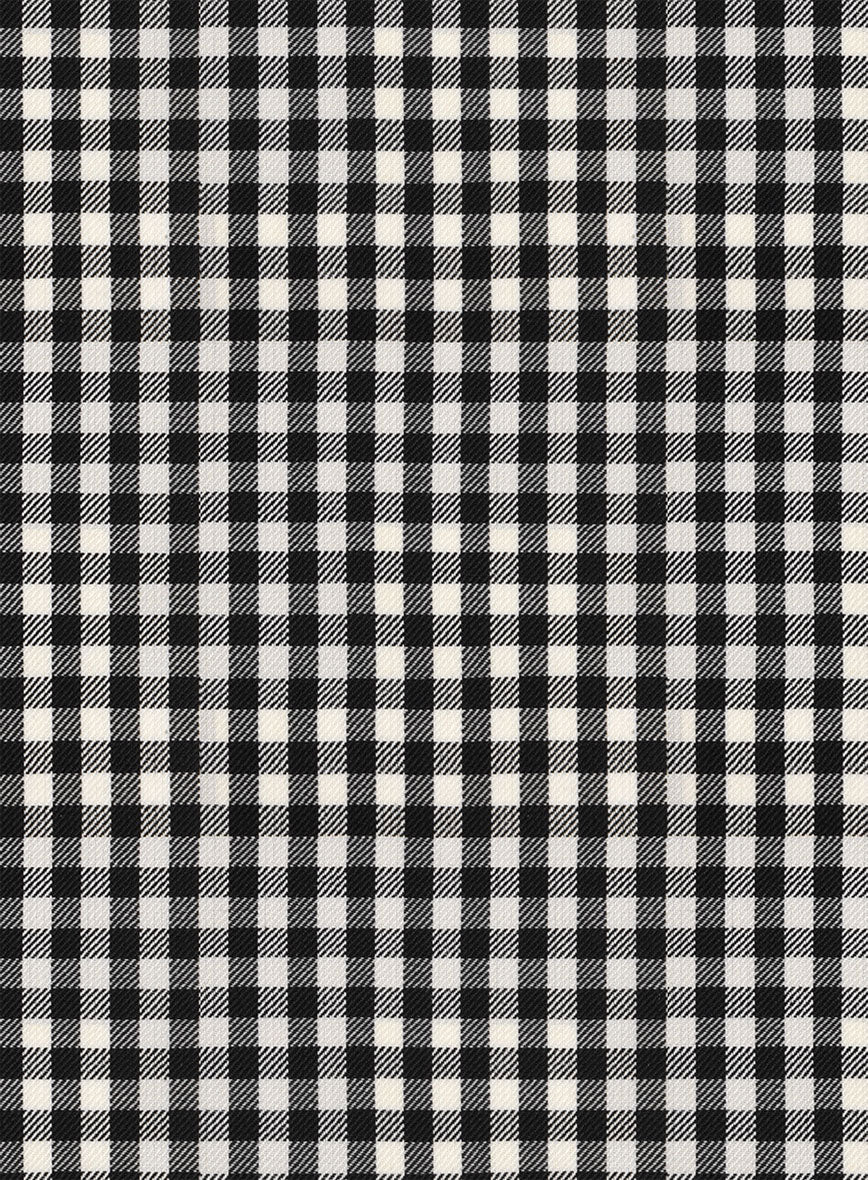 Check Board Wool Jacket - Image 3