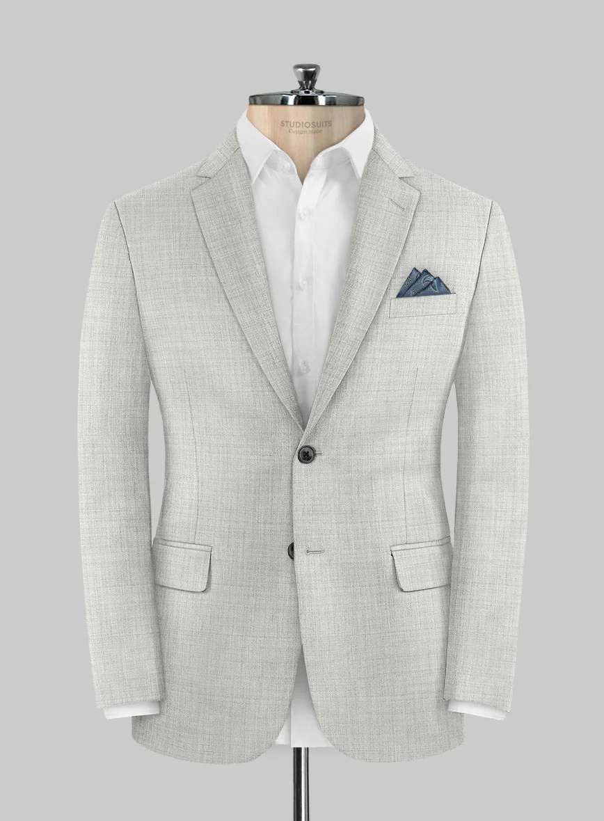 Cloud Gray Wool Jacket
