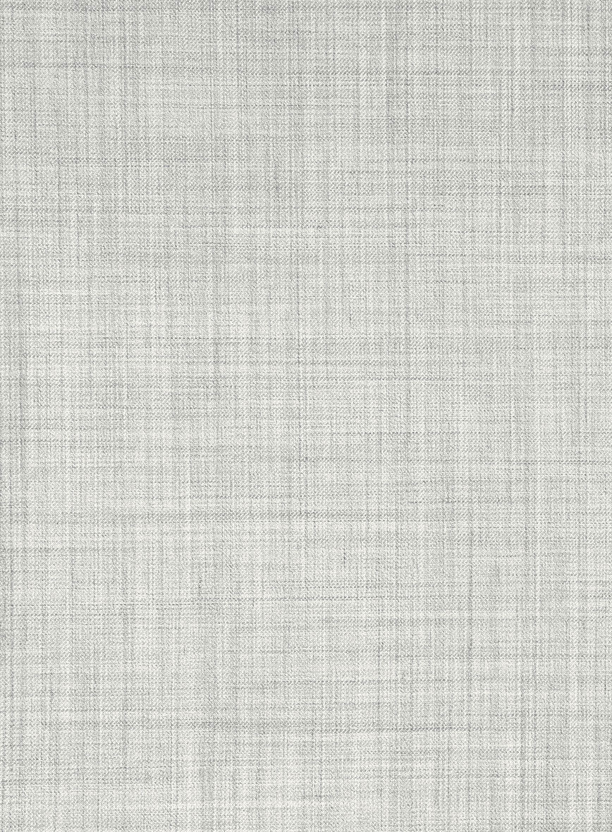 Cloud Gray Wool Pants - Image 3